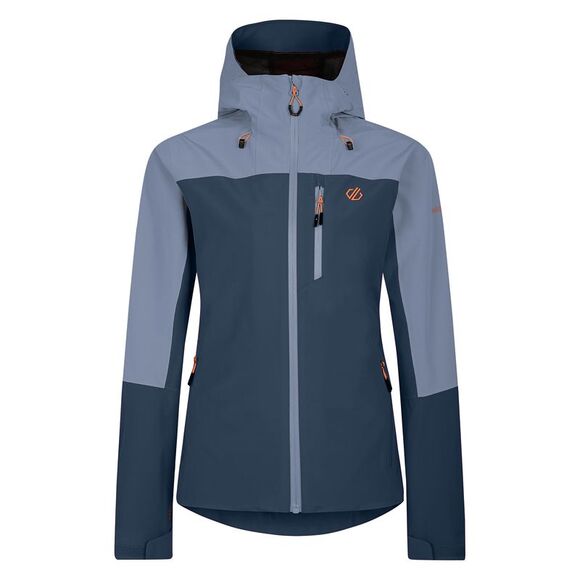 Dare 2B Womens/Ladies Mountain Series Waterproof Jacket / Moonlight Denim/Rainwa